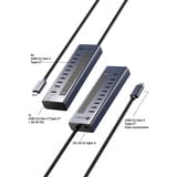 ICY BOX IB-HUB1450-C31, Hub USB Anthracite