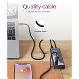 ICY BOX IB-HUB1450-C31, Hub USB Anthracite