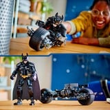 LEGO DC Super Heroes - La figurine de Batman à construire et la moto Bat-Pod, Jouets de construction 76273