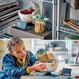 LEGO Star Wars - Grogu avec un landau roulant, Jouets de construction 75403