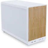 Lian Li A3-mATX Blanc (Wood Edition) boîtier midi tower Blanc/bois | 2x USB-A | 1x USB-C