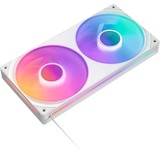 NZXT F240 RGB CORE, Ventilateur de boîtier Blanc