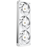 NZXT F360X RGB ventilateurs de boîtier Blanc, 3 pièces, 360 x 120 x 30 mm, PWM