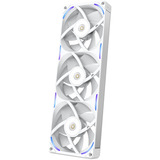 NZXT F360X RGB ventilateurs de boîtier Blanc, 3 pièces, 360 x 120 x 30 mm, PWM