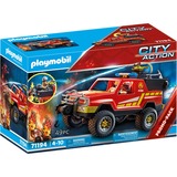 PLAYMOBIL City Action - Véhicule de pompiers, Jouets de construction 71194
