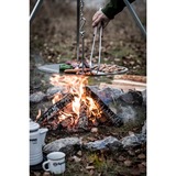 Petromax Pince à barbecue et à charbon za2, Ustensiles de barbecue Acier inoxydable/bois, 54 cm