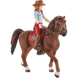 Schleich HORSE CLUB Hannah & Cayenne, Figurine 5 an(s), Multicolore