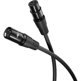 goobay Câble de connexion XLR Noir, 10 mètres