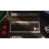 8BitDo Retro Mechanical Keyboard - C64 Edition, clavier gaming Beige/Noir, Kailh Box White V2, Kailh Box White V2