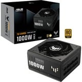 ASUS TUF Gaming Gold alimentation  modulaire 1000 watt Noir, 1x 12VHPWR, 4x PCIe