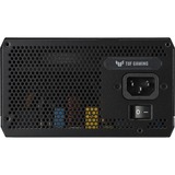 ASUS TUF Gaming Gold alimentation modulaire 1000 watt Noir, 1x 12VHPWR, 4x PCIe, 1000 W, 100 - 240 V, 130 W, 1000 W, 130 W, 9,6 W