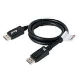Club 3D DisplayPort 1.4 - DisplayPort 1.4 mâle-mâle, Câble Noir, 1 mètre