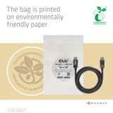 Club 3D DisplayPort 1.4 - DisplayPort 1.4 mâle-mâle, Câble Noir, 1 mètre