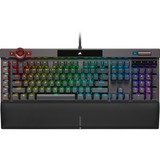 Corsair K100 RGB Mechanical, Clavier gaming Noir, LED RGB