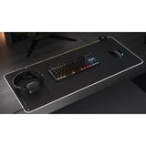Corsair K70 CORE TKL RGB clavier gaming mécanique Noir, Layout BE (AZERTY), Corsair MLX Red v2, 80% (TKL), Hot-swappable