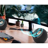 Creative Galet, Haut-parleur PC Noir, USB