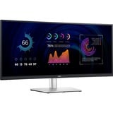 Dell P3424WE 34" Moniteur UltraWide incurvé Noir/argent, 1x DisplayPort, 1x HDMI, 1x USB-C, 4x USB-A, 1x RJ-45