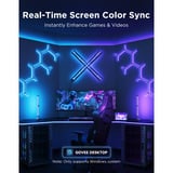 Govee Smart Gaming Light Bars Pro - 2-pack, Éclairage d'ambiance Blanc, 2,4GHz-wifi + Bluetooth