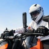 Insta360 X4 Motorcycle Bundle, Caméra vidéo Noir, 8K, 360°