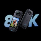 Insta360 X4 Motorcycle Bundle, Caméra vidéo Noir, 8K, 360°