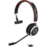 Jabra Evolve 65 UC SE casque on-ear Noir/Argent, Bluetooth