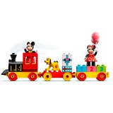 LEGO DUPLO - Le train d'anniversaire de Mickey et Minnie, Jouets de construction 10941