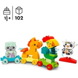 LEGO DUPLO - Le train des animaux, Jouets de construction 10412