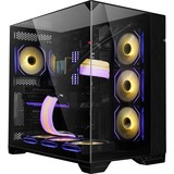 Lian Li O11 Vision midi tower, boîtier pc Noir | 2x USB-A | 1x USB-C | Window