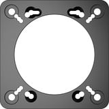 MOZA Stalks Mount Adapter multifonction, Adaptateur Noir