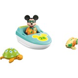 PLAYMOBIL 1.2.3 Disney: La promenade en bateau de Mickey, Figurine 71707 | Junior Aqua