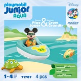 PLAYMOBIL 1.2.3 Disney: La promenade en bateau de Mickey, Figurine 71707 | Junior Aqua