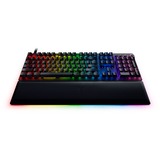 Razer Huntsman V2 Analog RGB clavier gaming Noir, Layout FR (AZERTY), Razer Analog Optical, 100%, Double-shot PBT