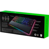 Razer Huntsman V2 Analog RGB clavier gaming Noir, Layout FR (AZERTY), Razer Analog Optical, 100%, Double-shot PBT