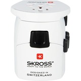 SKROSS World Adapter PRO - World, Prise de voyage Blanc