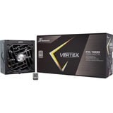 Seasonic Vertex PX-1000 alimentation  modulaire 1000 watt Noir, 1x 12V-2x6, 3x PCIe