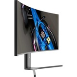 Trak Racer TR-M34 34" Curved UltraWide Moniteur gaming  Noir, 2x HDMI, 2x DisplayPort, 165 Hz