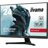 iiyama G-Master Red Eagle G2470HSU-B6 24" Moniteur gaming  Noir, 180 Hz, HDMI, DisplayPort, Audio