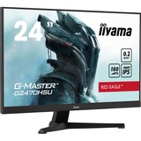 iiyama G-Master Red Eagle G2470HSU-B6 24" Moniteur gaming  Noir, 180 Hz, HDMI, DisplayPort, Audio