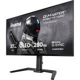 iiyama G-Master Titan Falcon GOB2701QSC-B1 27" Moniteur gaming Noir, 1x DisplayPort, 2x HDMI, 1x USB-C, 2x USB-A, 280 Hz