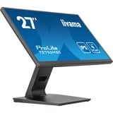 iiyama ProLite T2752MSC-B1AG 27" Moniteur tactile  Noir, 75 Hz, Touch, HDMI, DisplayPort, USB, Audio