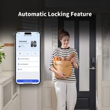 Aqara Smart Lock U200 Kit, serrure électronique	 Noir, Thread, Bluetooth 5.1, NFC