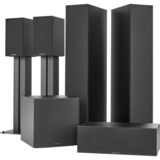 Bowers & Wilkins 600 Serie Anniversary Edition Set, Haut-parleur Noir