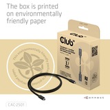 Club 3D Club 3D TB5 EPR 240 Watt 80Gbps Cable M/, Câble Noir