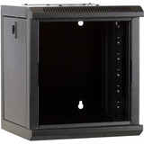 DSI Armoire serveur 6U avec porte vitrée - DS10-3306, Armoire informatique Noir, 312 x 310 x 352 mm