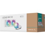 DeepCool LE240 V2, Watercooling Blanc