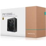 DeepCool PX1200G alimentation modulaire 1200 watt Noir, 1x 12V-2x6, 3x PCIe