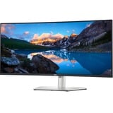 Dell U3824DW 38" Moniteur UltraWide incurvé Argent/noir, 1x DisplayPort, 2x HDMI, 2x USB-C, 4x USB-A, 1x RJ-45