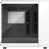 Fractal Design North XL Chalk White TG Clear, Boîtier PC Blanc, 2x USB-A | 1x USB-C | Window
