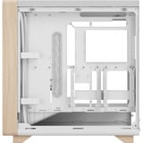 Fractal Design Summit boîtier midi tower Blanc/bois | 2x USB-A | 1x USB-C | Window