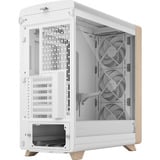 Fractal Design Summit boîtier midi tower Blanc/bois | 2x USB-A | 1x USB-C | Window